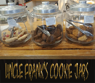 Uncle Franks Cookie Jars